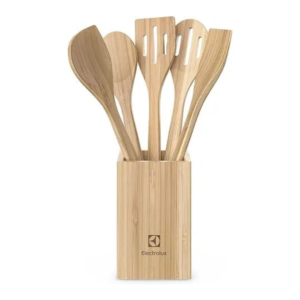 Conjunto de Utensílios Bambu
