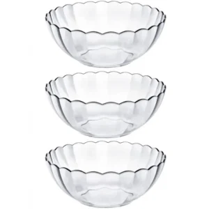 Jogo de bowls de vidro (3 peças)